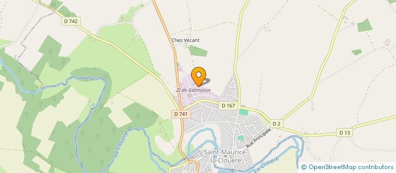 localisation de l'entreprise CREMATORIUM DU CIVRAISIEN EN POITOU  SAINT-MAURICE-LA-CLOUERE