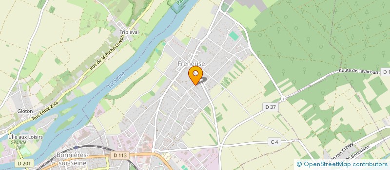 localisation de l'entreprise CREMBEUR à FRENEUSE