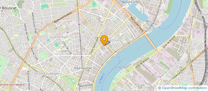 localisation de l'entreprise CREME BRULEE  BORDEAUX