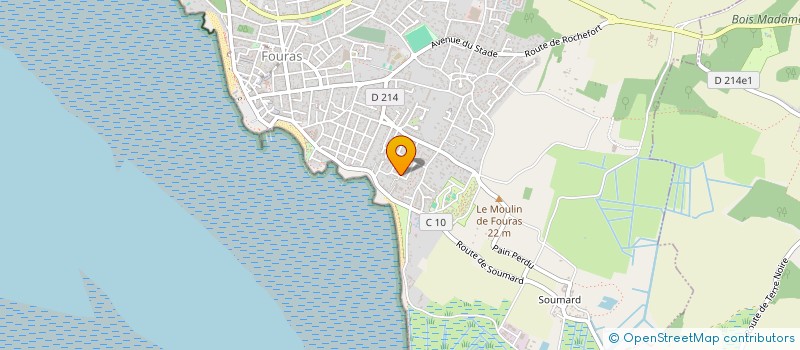 localisation de l'entreprise CREME FRAICHE  FOURAS