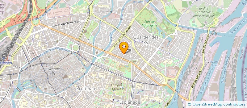 localisation de l'entreprise CREMER CONSULTING à STRASBOURG