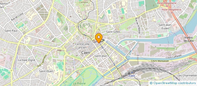 localisation de l'entreprise CREMERIE DU SIX JUIN à CAEN