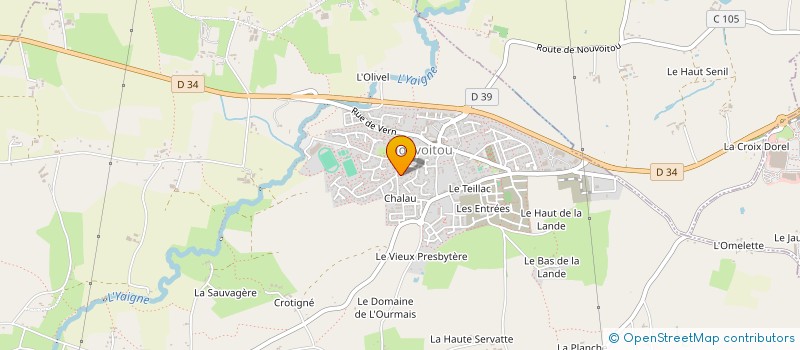 localisation de l'entreprise CREMERIE GAUTHIER à NOUVOITOU