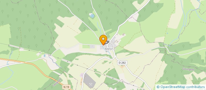 localisation de l'entreprise CREMERIE LIGNY à MELIN