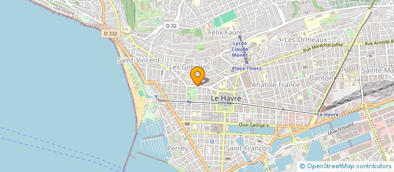 localisation de l'entreprise CREMERIE MOMES à LE HAVRE