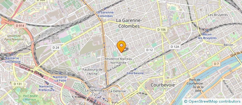 localisation de l'entreprise CREMERIE NOUVELLE à COURBEVOIE