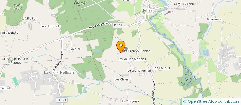 localisation de l'entreprise CREMERIE VISSER  HELLEAN