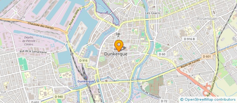 localisation de l'entreprise CREMERIE WALLYN à DUNKERQUE