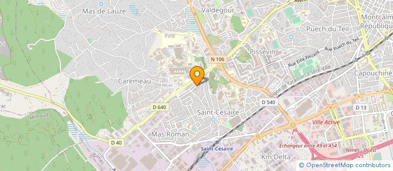 localisation de l'entreprise CREMIEUX DISTRIBUTION  NIMES