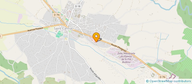 localisation de l'entreprise CREMIEUX ORTHOPEDIE 13  SAINT-CANNAT