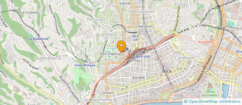 localisation de l'entreprise CREMISI INVEST à NICE