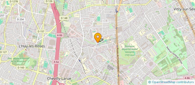 localisation de l'entreprise CREMMER-PEREIRA  VILLEJUIF