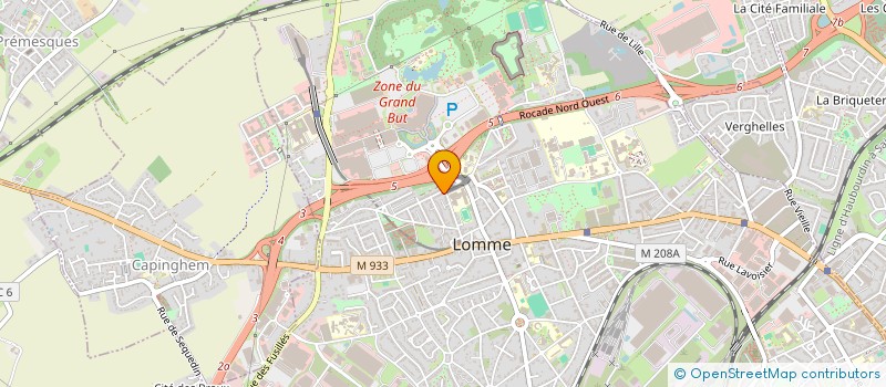 localisation de l'entreprise CREMOIR à LILLE