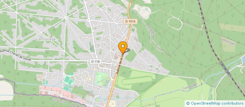 localisation de l'entreprise CRENEAU EMPLOI SERVICE  LAMORLAYE