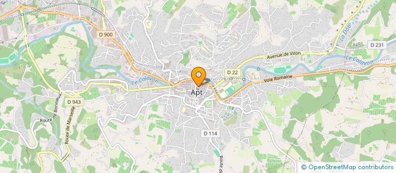 localisation de l'entreprise CRENEAUX DISTRIBUTION à APT