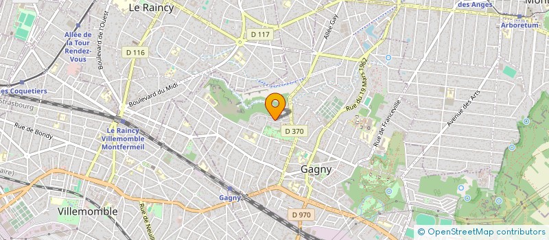 localisation de l'entreprise CRENEAUX POUR SAMOU à GAGNY