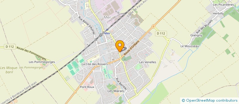 localisation de l'entreprise CRENO BAT  MER