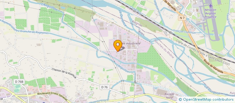 localisation de l'entreprise CRENO IMPEX  CHATEAURENARD