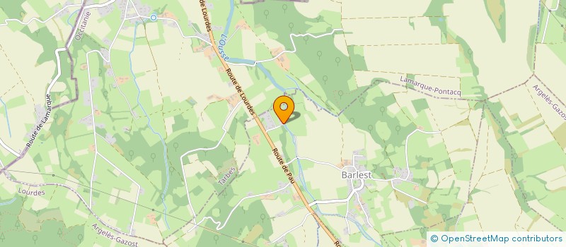 localisation de l'entreprise CREO  BARLEST