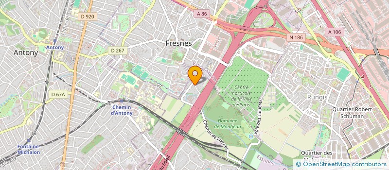 localisation de l'entreprise CREOLE BUSINESS FAMILY  WISSOUS