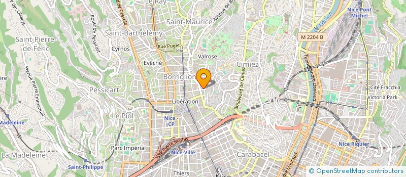 localisation de l'entreprise CREOLE SAVORY  NICE