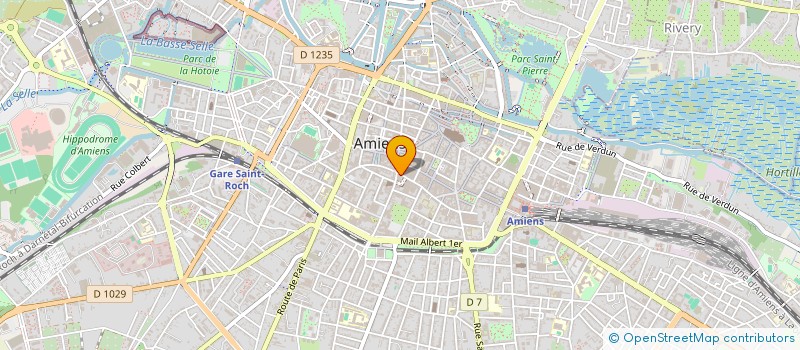 localisation de l'entreprise CREOLITE ET PAYSAGES SONORES  AMIENS