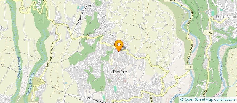 localisation de l'entreprise CREOLODGE EGB SARL à SAINT-LOUIS