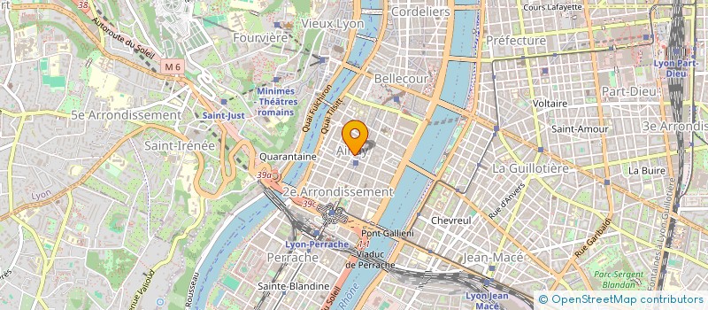 localisation de l'entreprise CREONANCE à LYON