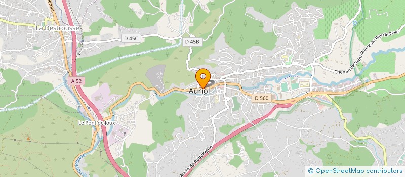 localisation de l'entreprise CREONS DEMAIN ENSEMBLE  AURIOL