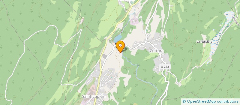 localisation de l'entreprise CREONS UNE COOPERATIVE D'HABITANTS A SAINT-LUPICIN  COTEAUX DU LIZON