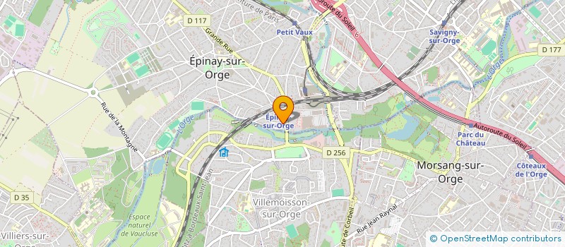 localisation de l'entreprise CREORG INNOVATION à VILLEMOISSON-SUR-ORGE