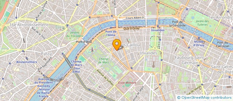 localisation de l'entreprise CREP AND TEA à PARIS
