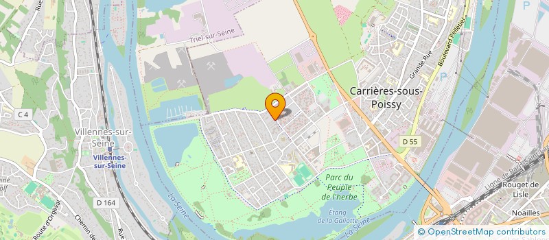 localisation de l'entreprise CREP'EASY  CARRIERES-SOUS-POISSY