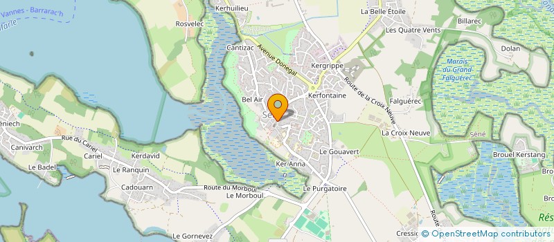 localisation de l'entreprise CREP' O SUC  SENE