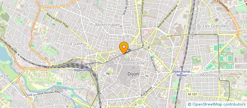 localisation de l'entreprise CREPA BOURGOGNE FRANCHE COMTE à DIJON