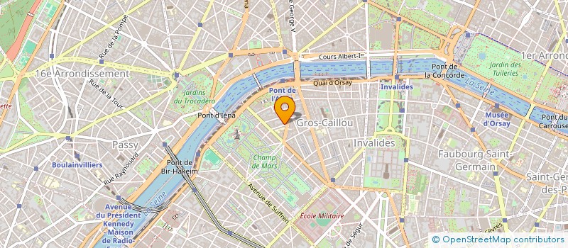 localisation de l'entreprise CREPARIS à PARIS