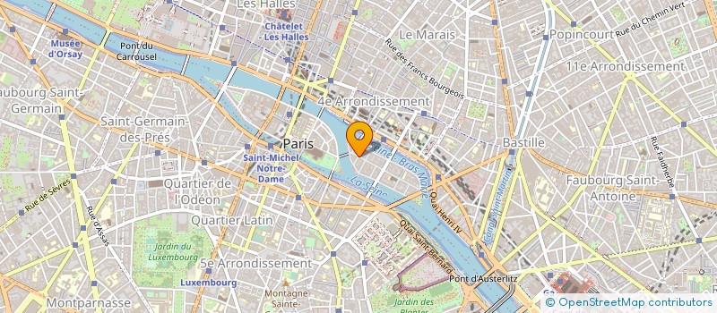 localisation de l'entreprise CREPE SAINT LOUIS à PARIS