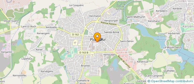 localisation de l'entreprise CREPERIE CARARON ET ASSOCIES à PLOEMEUR