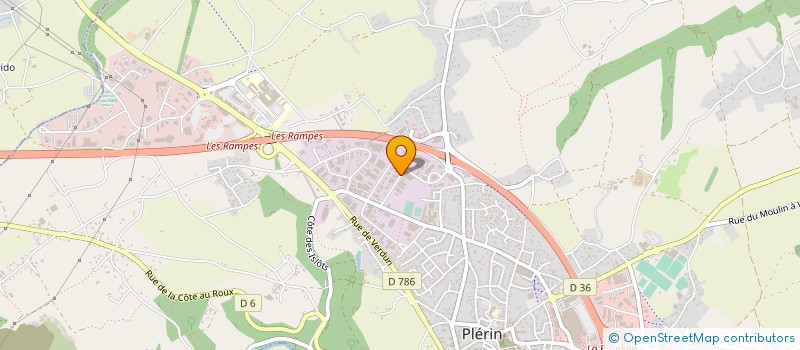 localisation de l'entreprise CREPERIE DES MOULYNAIS à PLERIN
