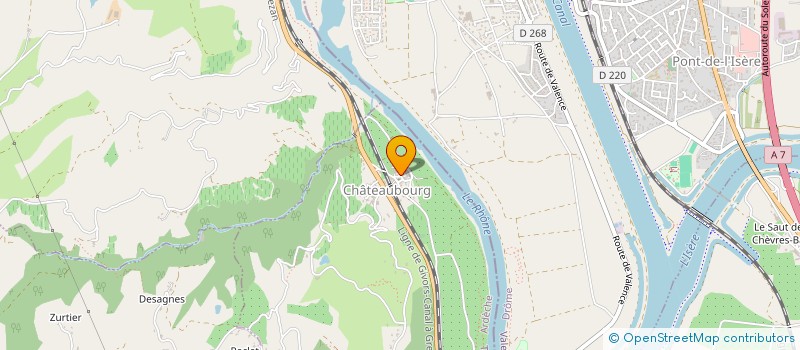 localisation de l'entreprise CREPERIE DU CHATEAU  CHATEAUBOURG