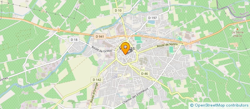 localisation de l'entreprise CREPERIE DU CHATEAU EF à VALREAS