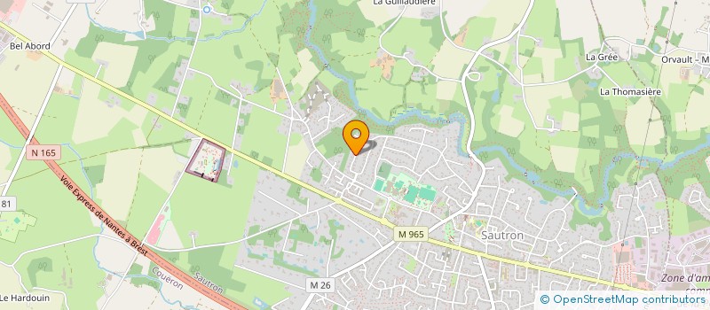 localisation de l'entreprise CREPERIE DU MARCHE  SAUTRON