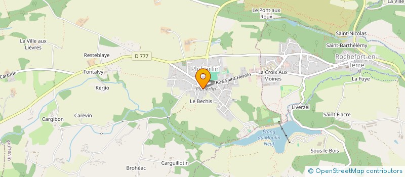 localisation de l'entreprise CREPERIE DU PUITS EURL  ROCHEFORT-EN-TERRE