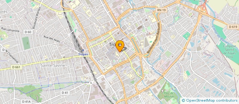 localisation de l'entreprise CREPERIE GRENADINE  TROYES