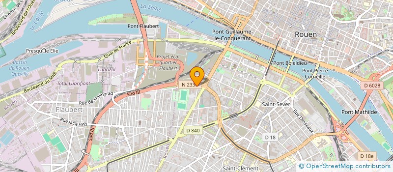 localisation de l'entreprise CREPERIE L'EQUINOXE à ROUEN