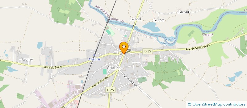 localisation de l'entreprise CREPERIE LA SALAMANDRE à CHABRIS