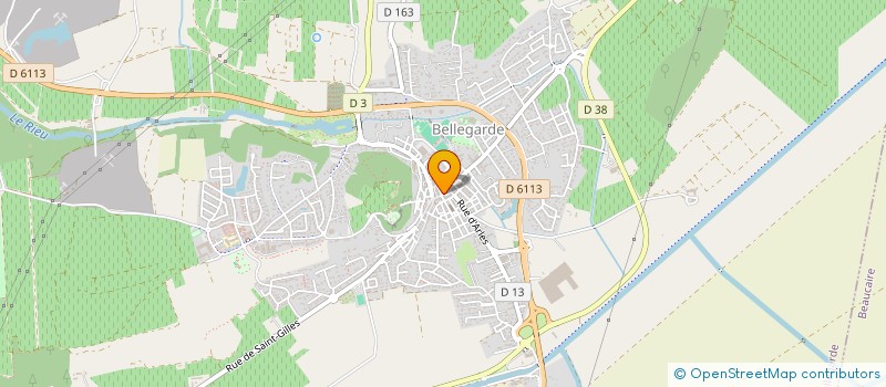 localisation de l'entreprise CREPERIE LA TERRE EST RONDE à BELLEGARDE