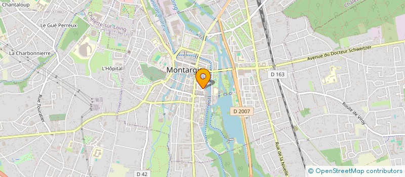 localisation de l'entreprise CREPERIE PAM PAM à MONTARGIS