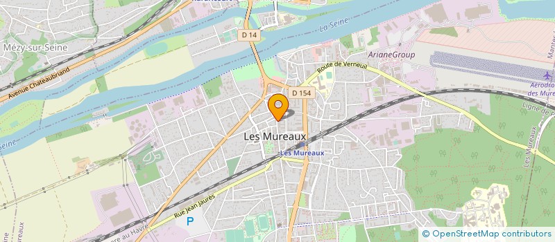 localisation de l'entreprise CREPERIE RANY TIRAMISU à LES MUREAUX