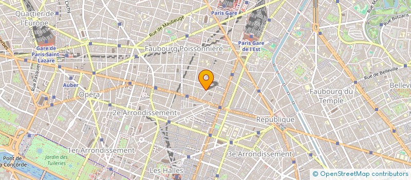 localisation de l'entreprise CREPERIE TANGUY  PARIS